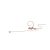 DPA 4166-OC-F-F00-LE d:fine™ CORE 4166 Slim Omni Flex Earset Mic, 110 mm Boom, Beige, MicroDot