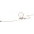 DPA 4266-OC-F-F00-LEd:fine™ CORE 4266 Omni Flex Earset Mic, 110 mm Boom, Beige, MicroDot