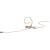 DPA 4288-DC-F-F00-MEd:fine™ CORE 4288 Directional Flex Earset Mic, 100 mm Boom, Beige, MicroDot