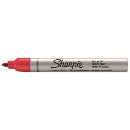 Sharpie ipari alkoholos filctoll piros